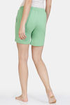 Zivame Looney Tunes Knit Cotton Shorts - Green Tea — thumbnail 5